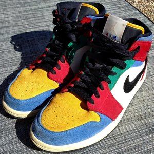 Air Jordan 1 mid x Blue The Great 'Fearless'